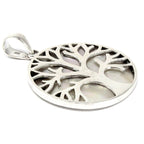 Tree of Life Silver Pendant 30mm, Mother of Pearl – view 2