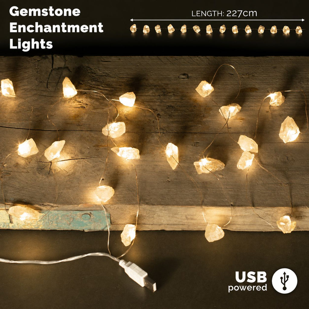 Citrine Gemstone Enchantment Lights