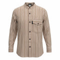 Nomad Sari Grandad Shirt - Brown Beige - XL