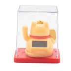 Mini Solar Money Cat in Display Box - Yellow – view 4