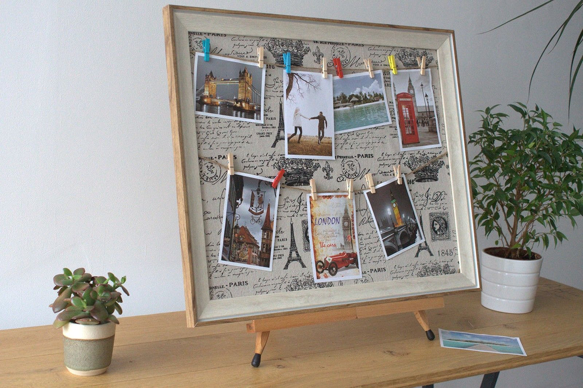 Large DIY Peg Photo Frame - Paris Design – view 4