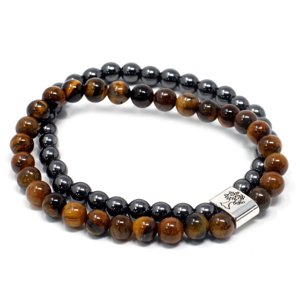Magnetic Gemstone Bracelet - Tiger Eye – view 6