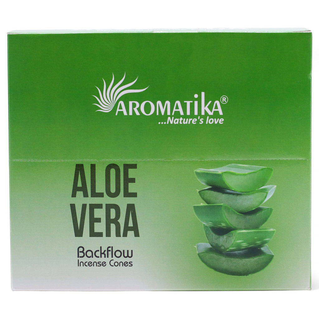 Aromatika Aloe Vera Backflow Incense Cones Pack of 10 – view 4