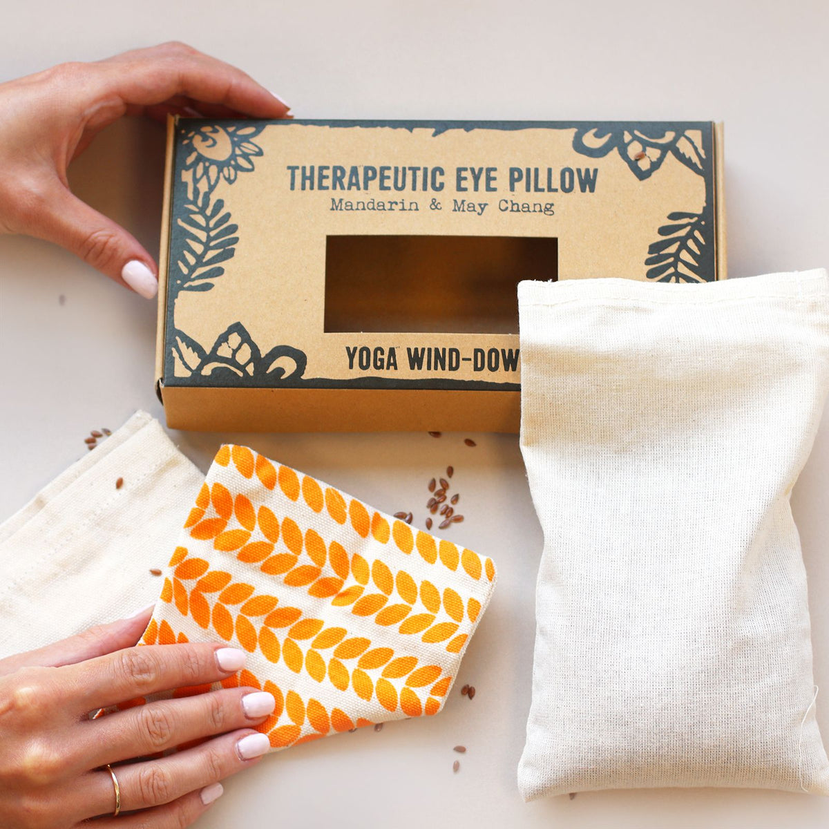 Agnes + Cat Yoga Wind-Down Mandarin Eye Pillow