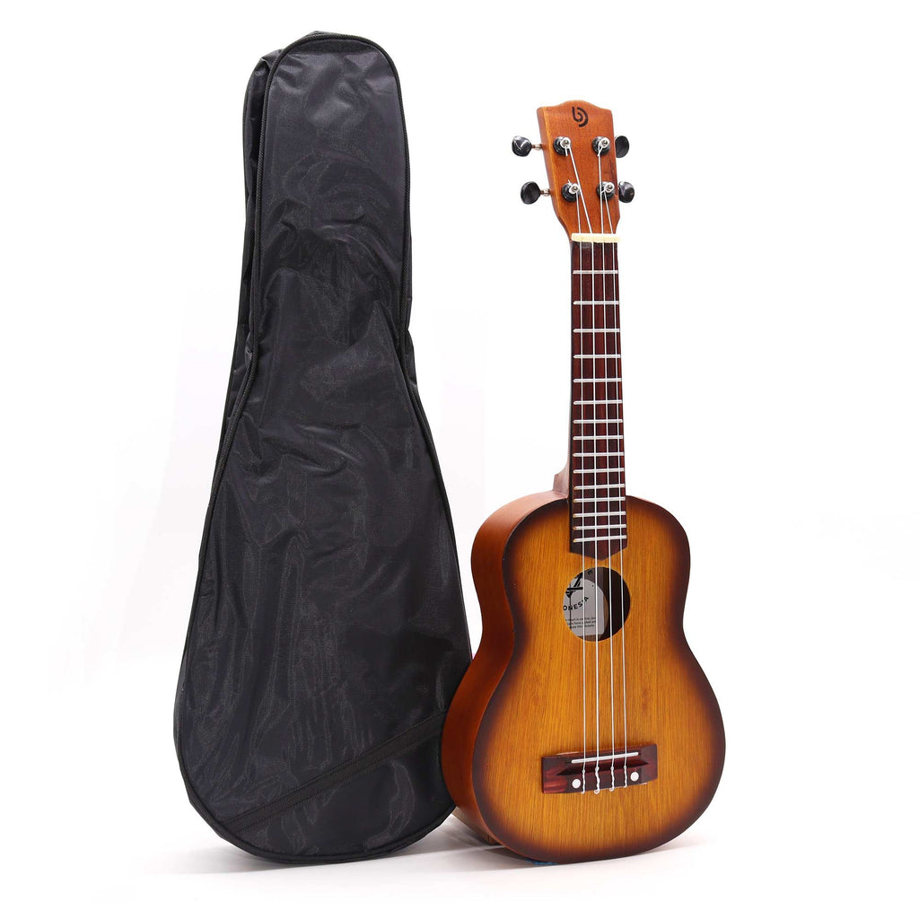 Decorative Ukulele in Orange Sunburst Finish, 4 String – view 4