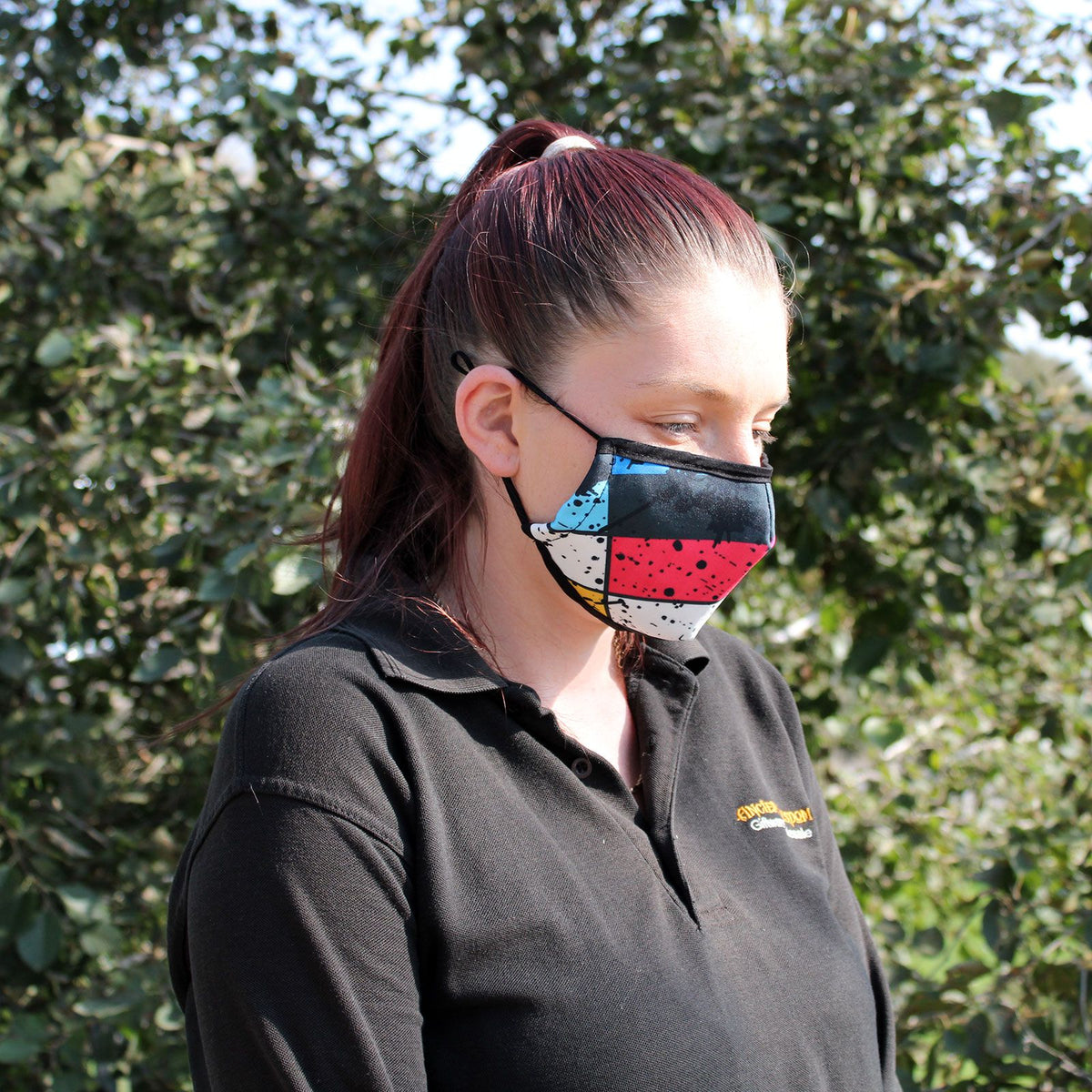 Reusable Fashion Face Covering - Graffiti Art Print