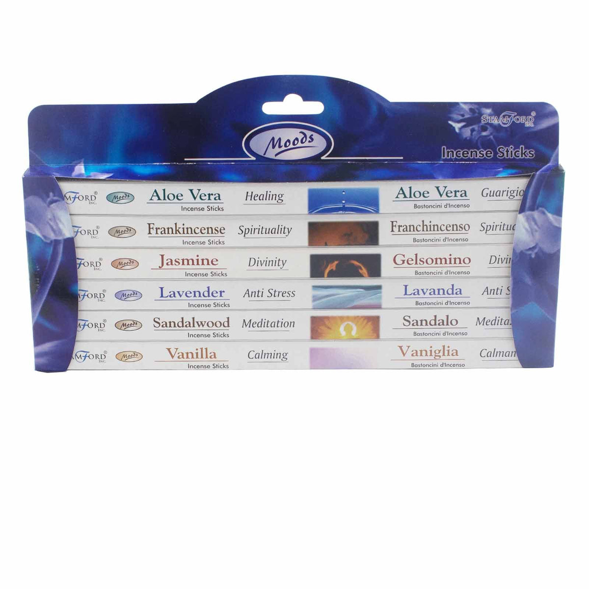 Stamford Moods Incense Gift Set - 6 Fragrance Boxes – view 3