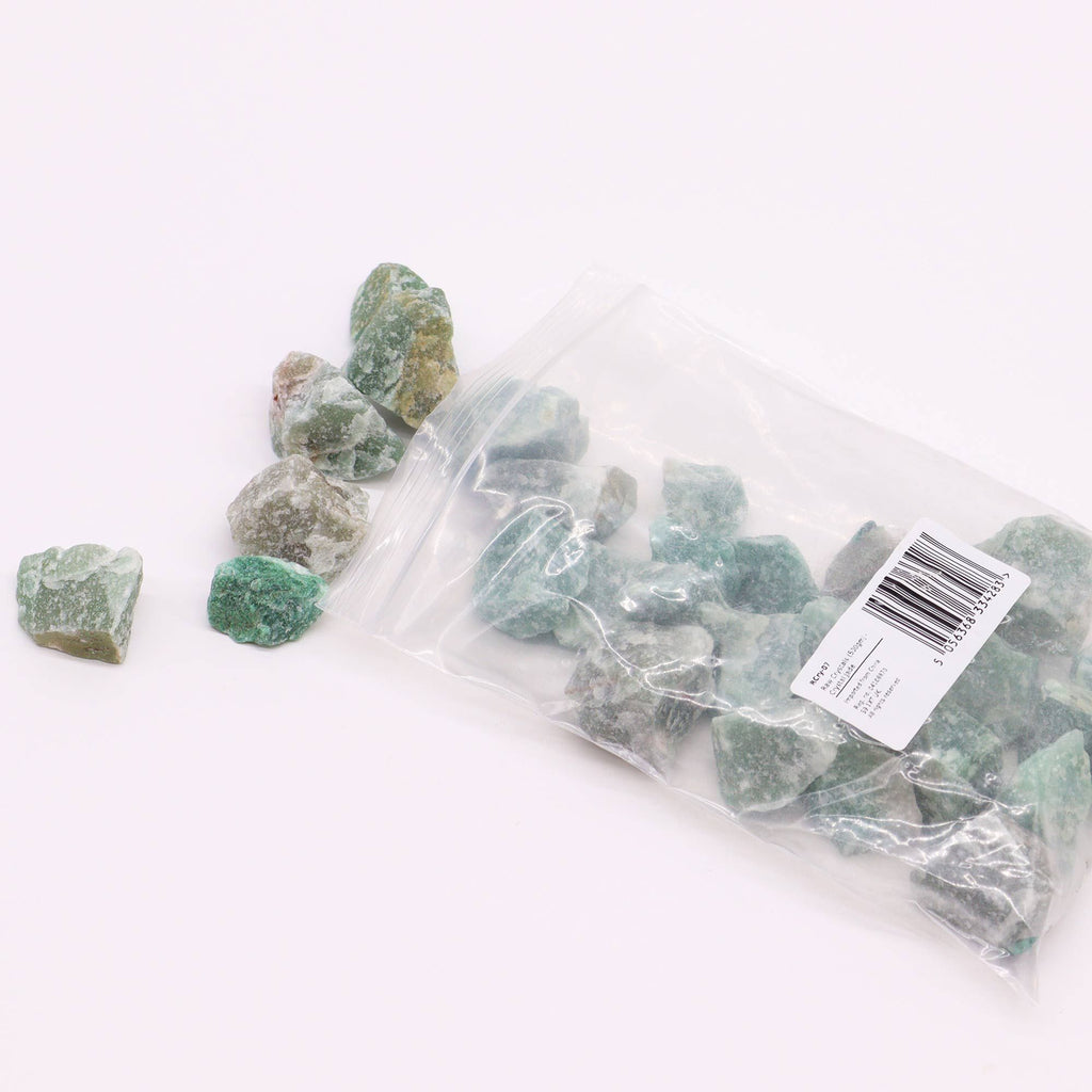 Raw Jade Crystal Chunks, 500g – view 4