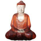 Hand Carved Buddha Statue, Hand Down Pose, 40cm – view 4