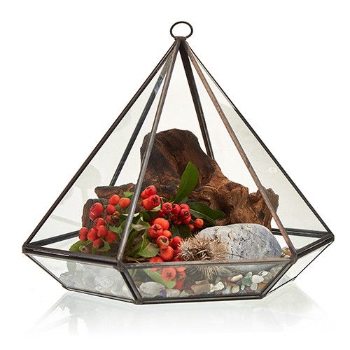 Glass Terrarium, Large Diamond – view 3