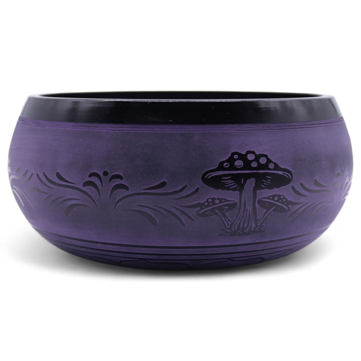 Extra Loud Mushroom Singing Bowl - Purple Haze (23x10.5cm) – view 2