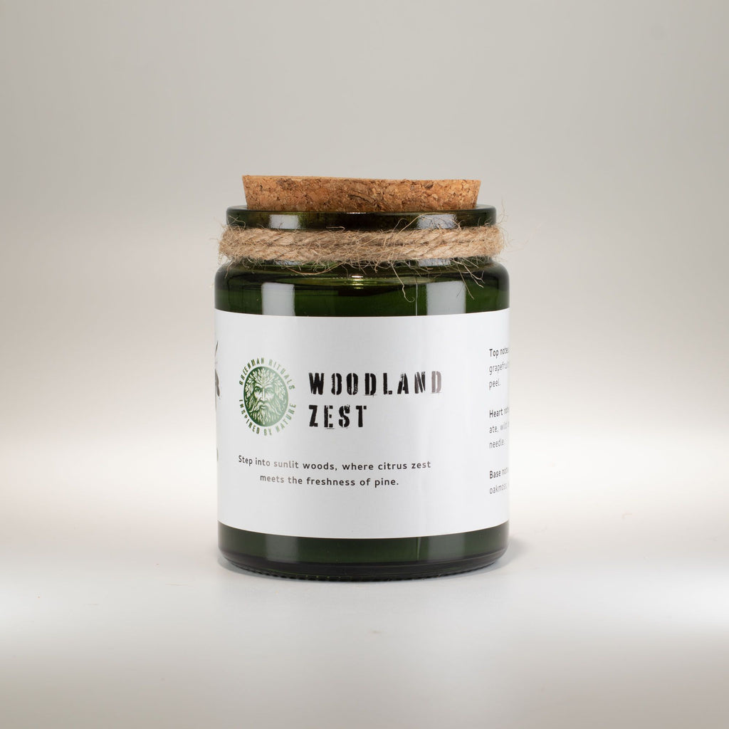 Greenman Woodwick Soy Candle - Woodland Zest – view 2