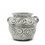Greek Clay Plant Pot With Handles - Cream 15cm – view 2