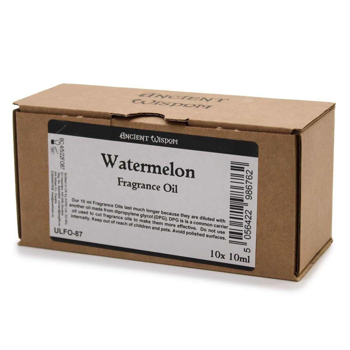Watermelon Fragrance Oil 10ml – Pack of 10 Bottles