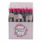 Small Red Rose Soap Flower – view 3