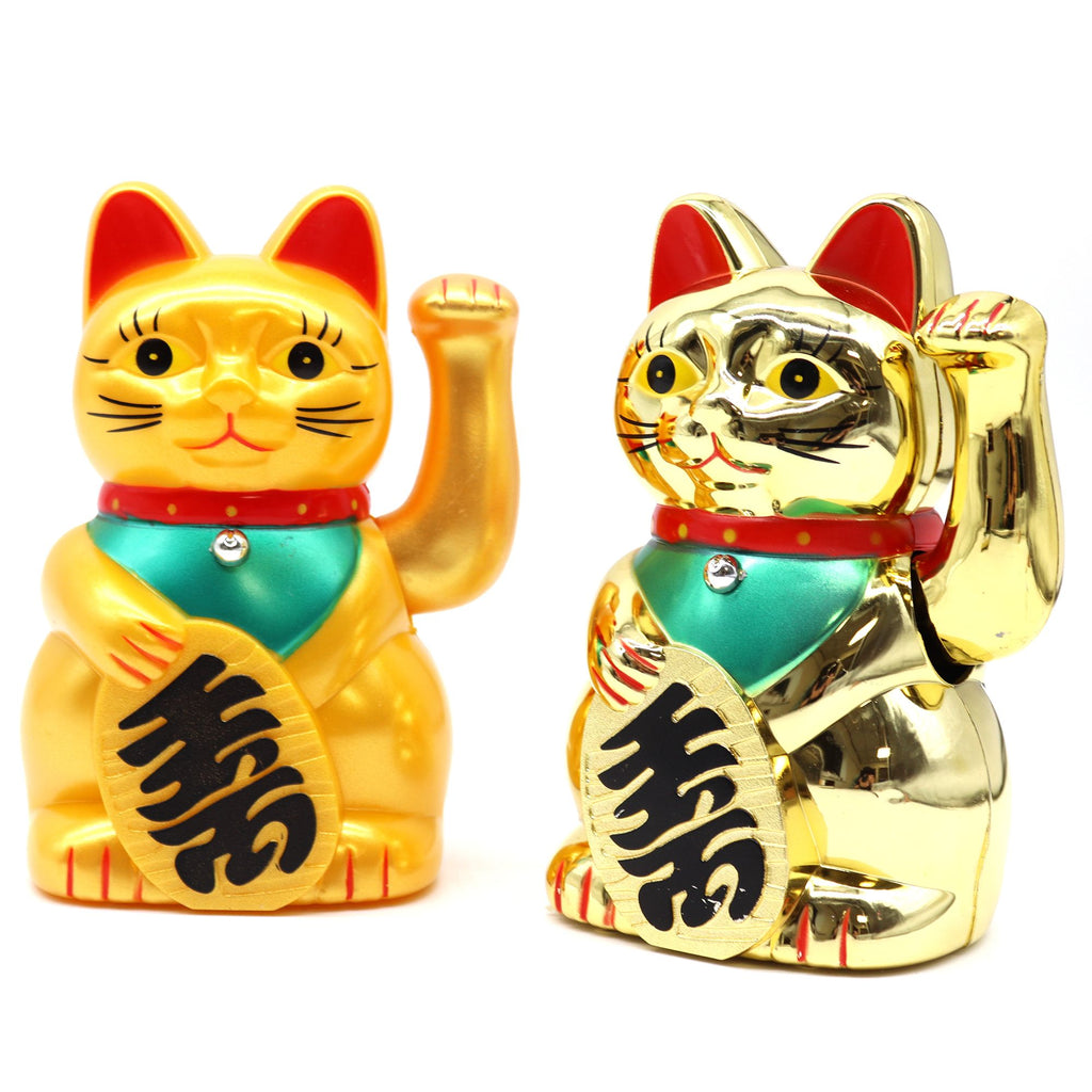 Gold Money Cat Figurine, 15 x 8 cm – view 3
