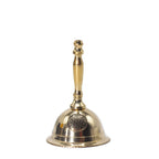 Small Brass Altar Bell with Flower of Life