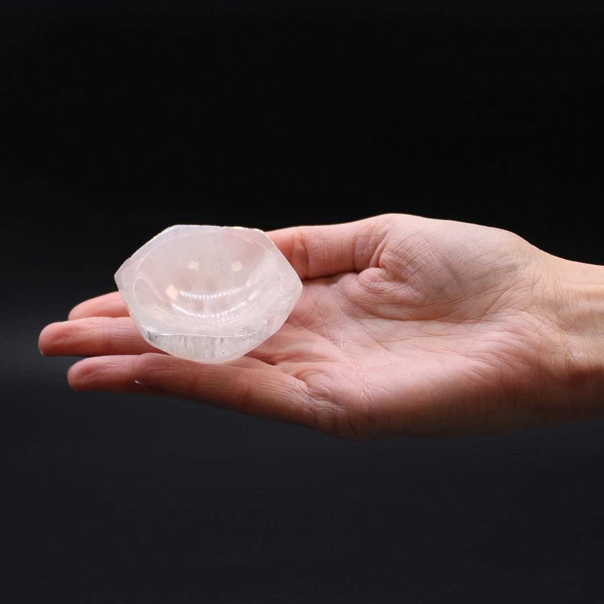 Selenite Hexagon Bowl - 6cm – view 5