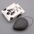 Teardrop Konjac Sponge - Bamboo Charcoal – view 2