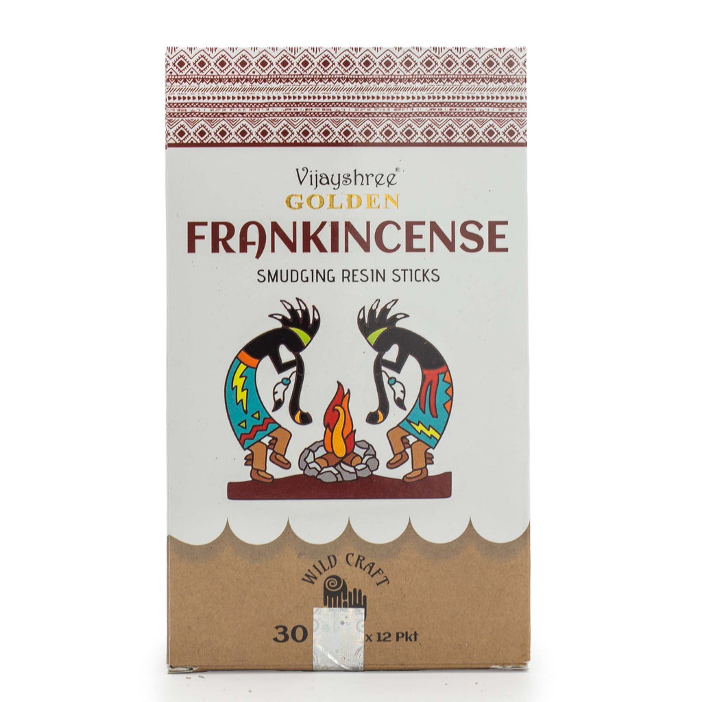 Golden Frankincense Smudging Resin Sticks - 30g Pack of 6 – view 4