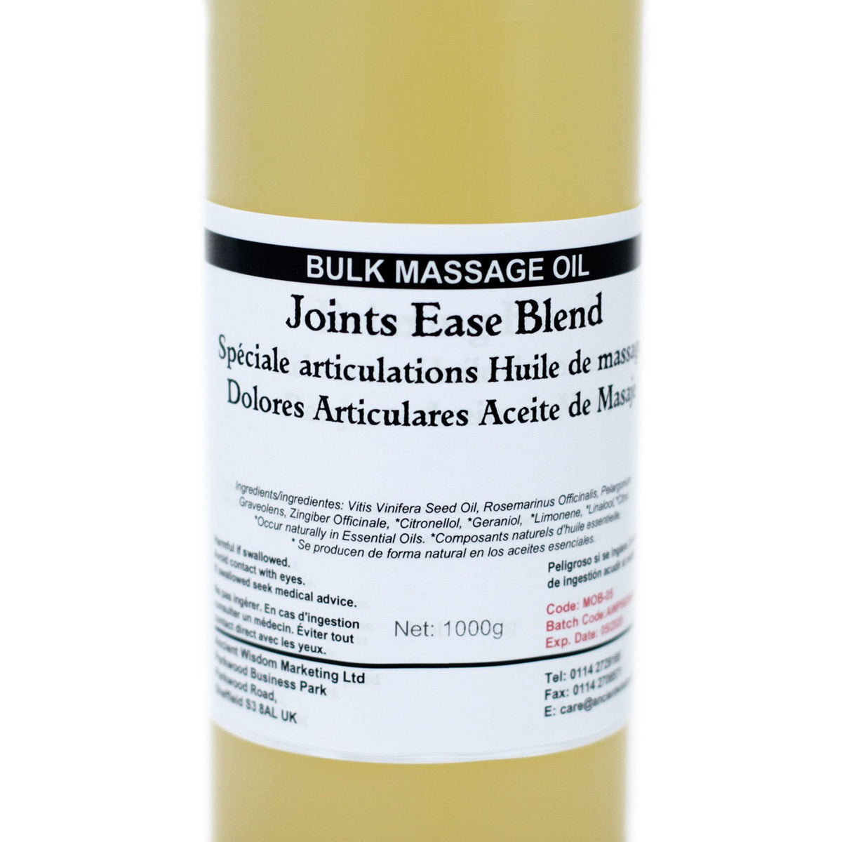 Joints Ease Massage Oil 1kg – view 2