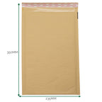 Kraft Bubble Mailing Envelope 235x350+40mm