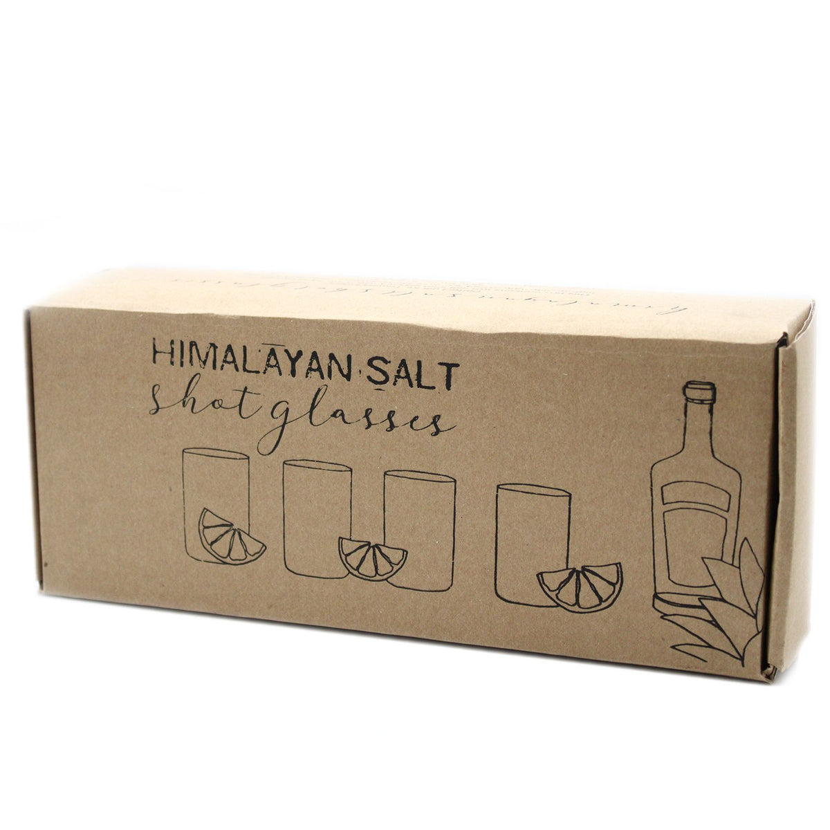 Himalayan Salt Shot Glasses & Wood Tray - Set of 4 – view 8