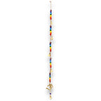 Brass OM Wind Chime with Chakra Beads, 53cm – view 2