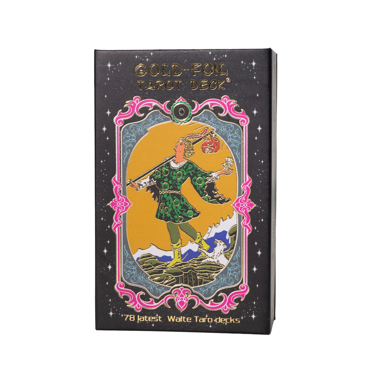 Gold Foil Tarot Card Set with Guidebook – view 6