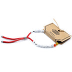 White Howlite Chakra Bead Bracelet on Red Cord – view 4