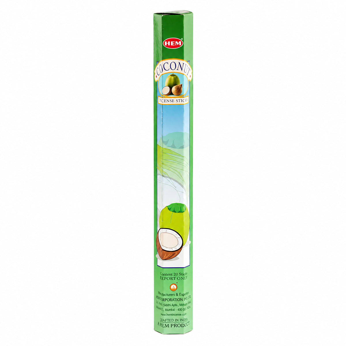 HEM Coconut Hexagonal Incense Sticks – view 2