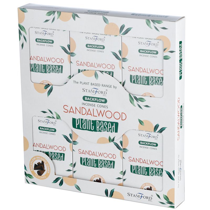 Stamford Backflow Incense Cones - Sandalwood (12 pack) – view 3