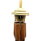 Large Round Seagrass Birdhouse with Wind Chimes, 56 x 20 cm – view 3