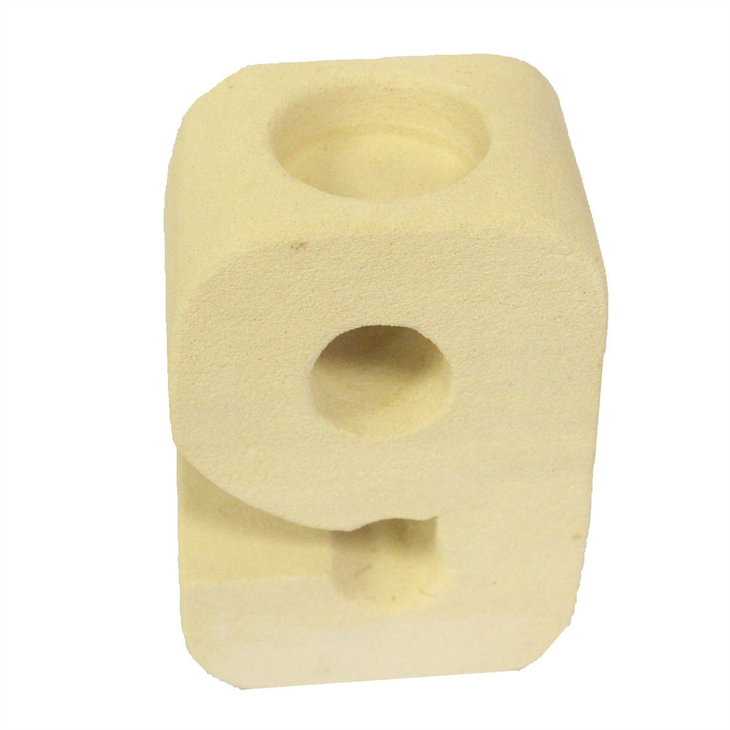 Number 9 Sandstone Candle Holder – view 2