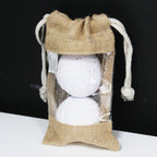Medium Jute Window Bag 20x12cm – view 2
