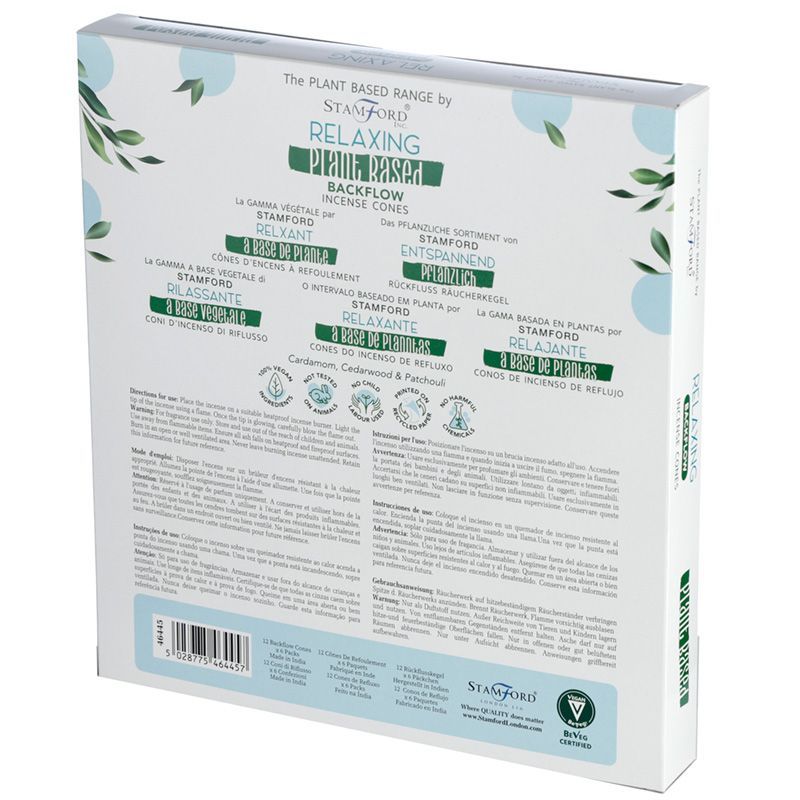 Stamford Backflow Incense Cones - Relaxing (12 pack) – view 2