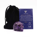 Amethyst Skull Carving Large 50x40x30mm