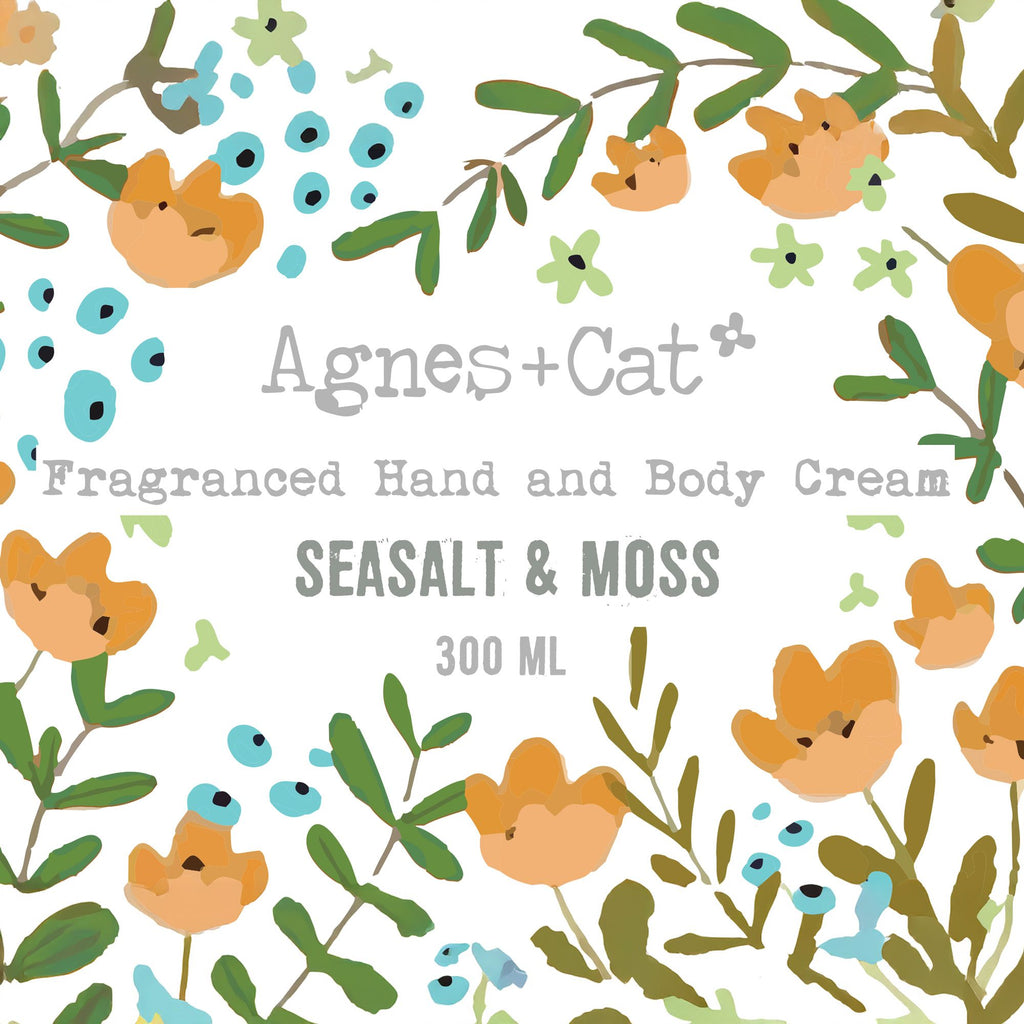 Agnes + Cat Hand & Body Cream - Sea Salt & Moss - 300ml – view 3