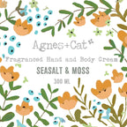 Agnes + Cat Hand & Body Cream - Sea Salt & Moss - 300ml – view 3