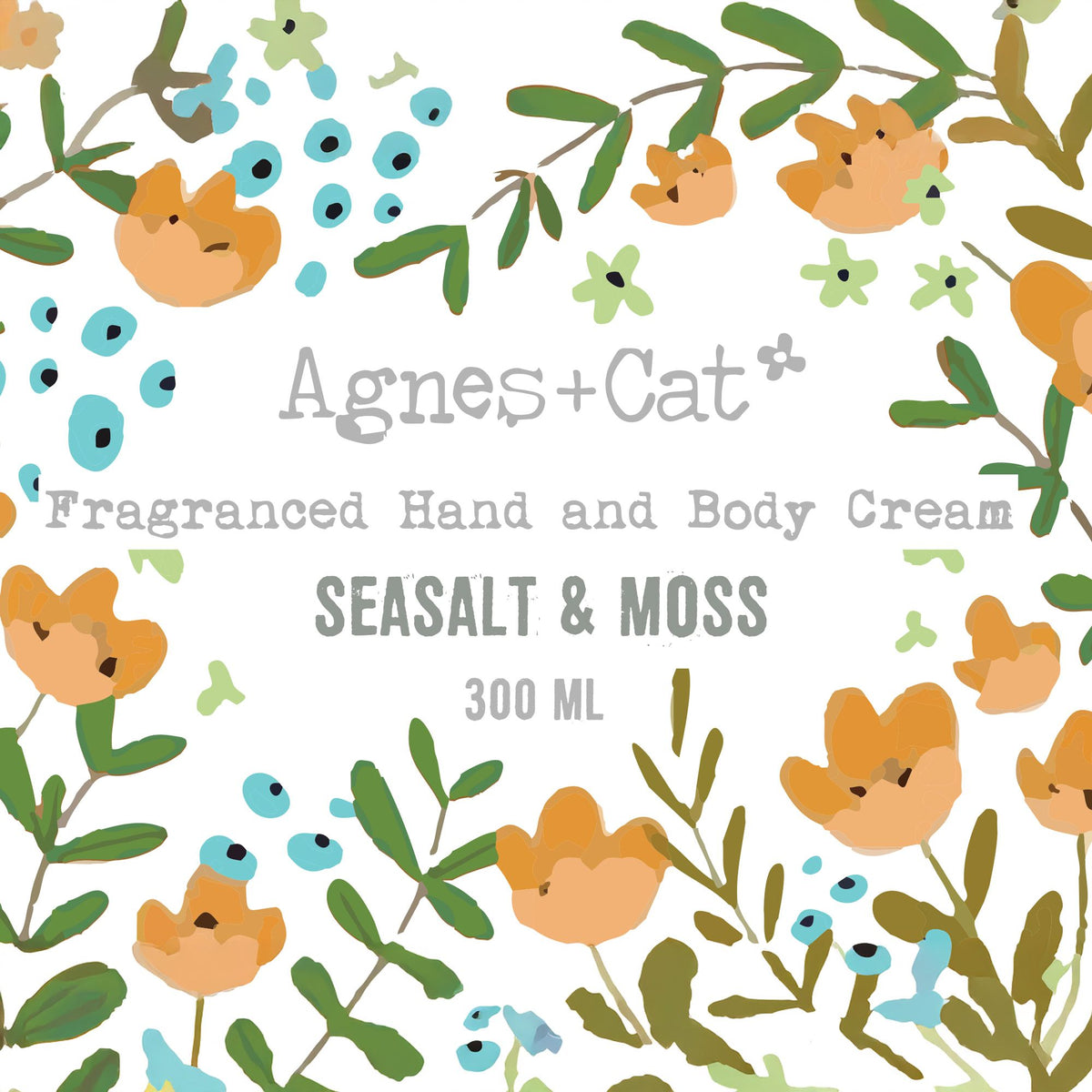 Agnes + Cat Hand & Body Cream - Sea Salt & Moss - 300ml – view 3