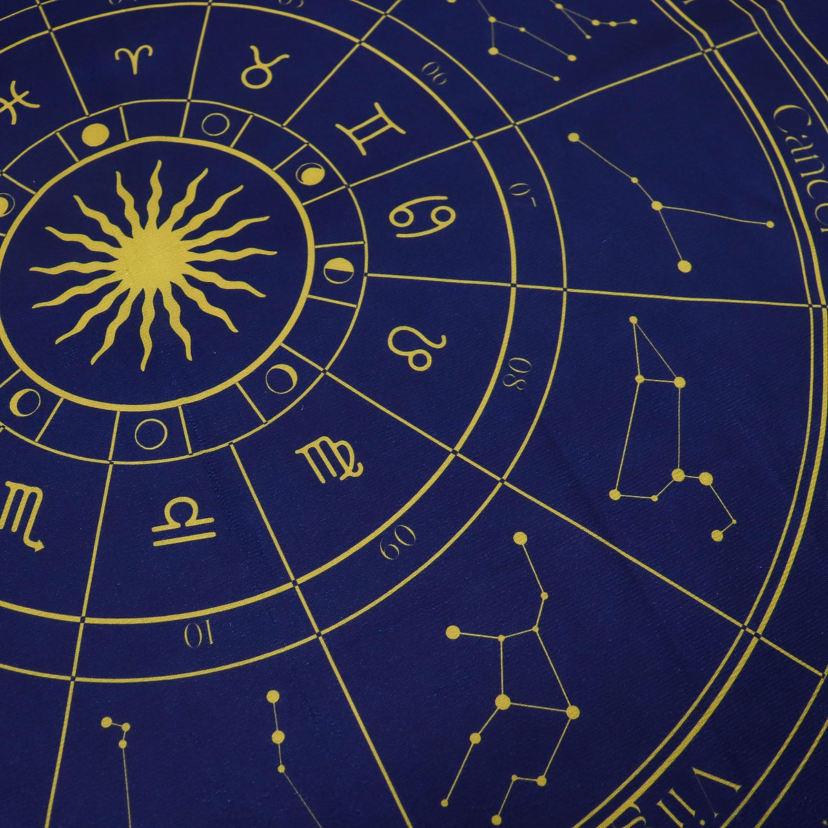 Zodiac Tarot Reading Cloth 75x75cm – view 10