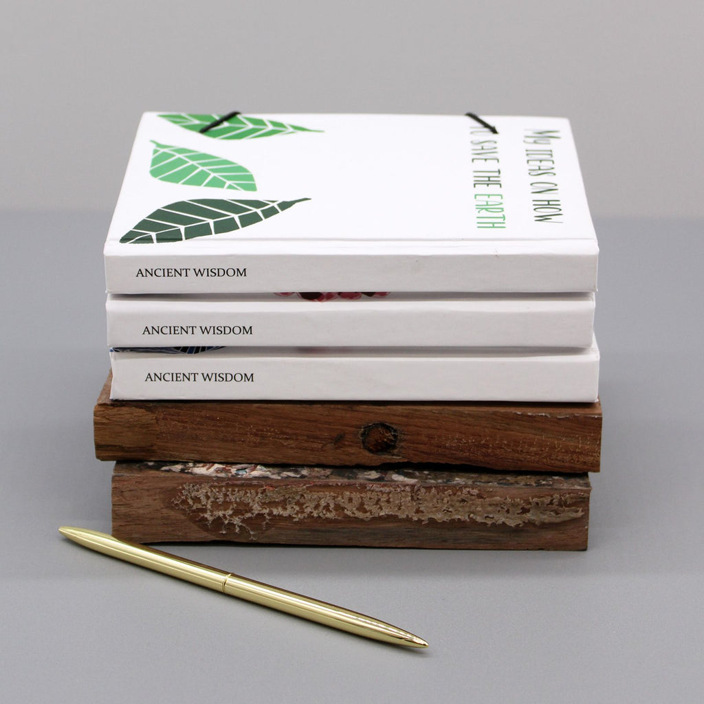 Small Notebook with Strap - Leaves on the Same Tree – view 5