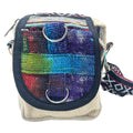 Tie-Dye Hemp Small Messenger Bag