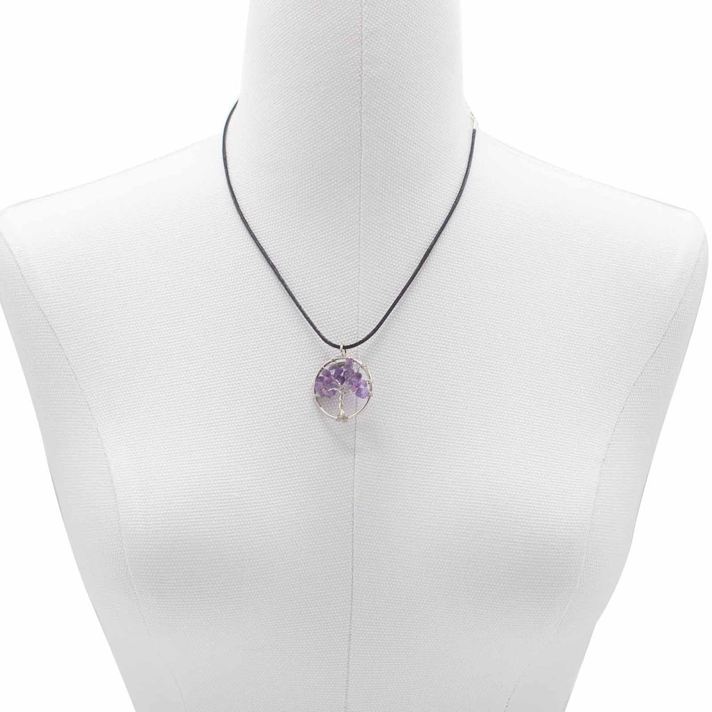 Tree of Life Pendant - Amethyst – view 5