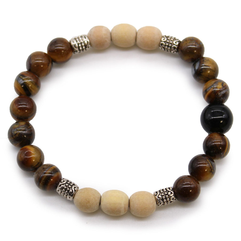 Tri Hita Karana Bangle - Strength, Bali Beaded Bracelet