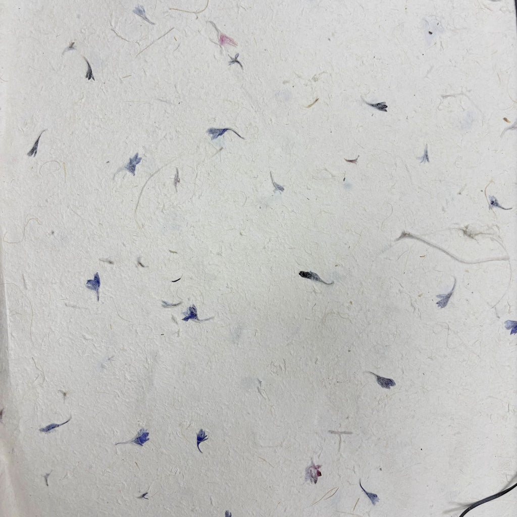 Lokta Wrapping Paper 51x76cm, Cornflower, Pack of 5