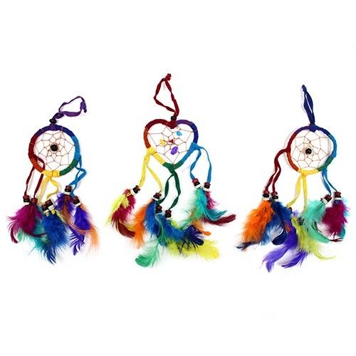 Bali Dreamcatchers Small Heart Rainbow - Set of 6 – view 3
