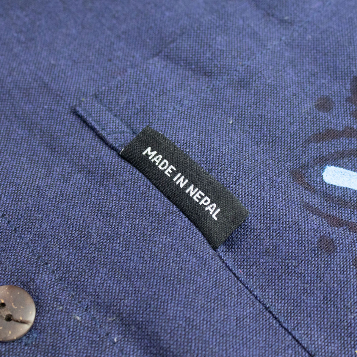 Nomad Sari Kathmandu Shirt - Indigo - Large – view 9