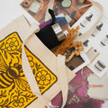 Nomad Sari Toni Tote Bag - Bee Kind - Natural