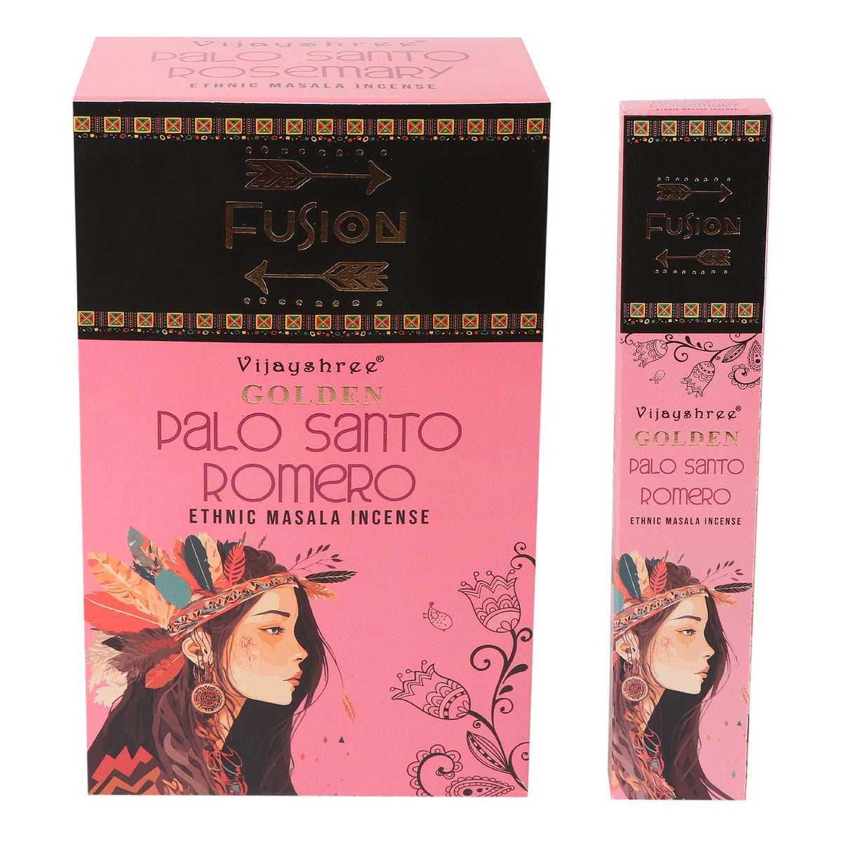 Golden Palo Santo and Rosemary Incense Sticks 15g – view 5